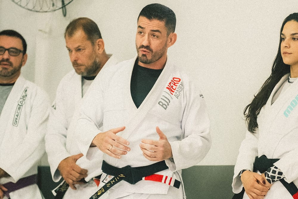 Treino de Avançado na BJJ Nerd Academy