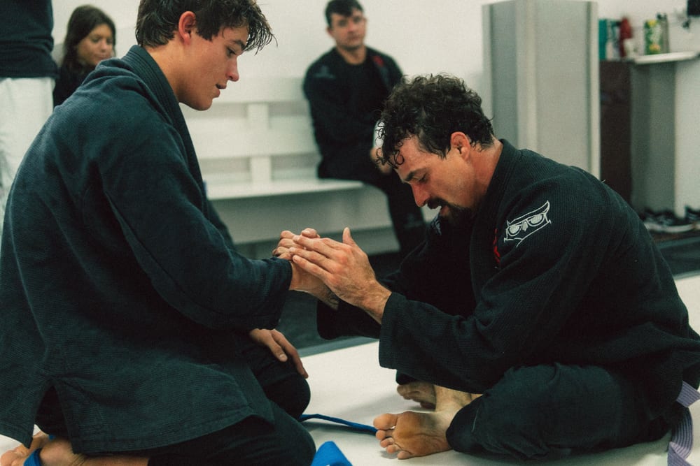 Treino de Executivo na BJJ Nerd Academy