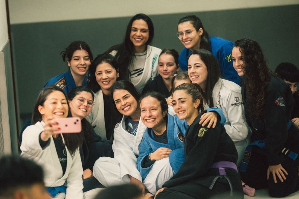 Treino de Jiu-Jitsu Feminino na BJJ Nerd Academy
